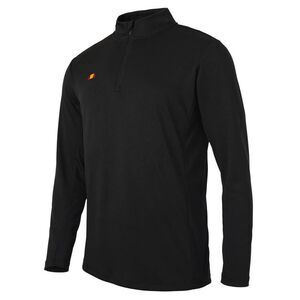 Ellesse Mens Rolbi Quarter Zip Top / Black